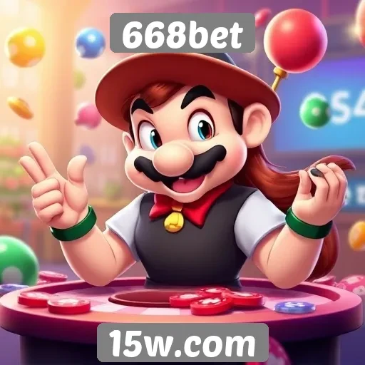 Variedade de jogos disponíveis na plataforma 668bet